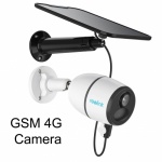 Solar & Battery Powered 4g / gsm CCTV Security Camera